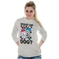 thumbnail image 3 of What Up Dog Vintage Slush Puppie Skater Long Sleeve TShirt Men Women Brisco Brands S, 3 of 6
