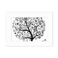 thumbnail image 1 of Cute Graffiti School Style Tree Outline Photo Mount Frame Picture Art Painting Desktop 5x7 inch, 1 of 3