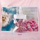 thumbnail image 1 of Colgante de perla con cinta inglesa, caja de regalo de mano con toalla de oso, regalo de boda, suministros para eventos, tienda de dulces, 1 of 6