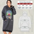 thumbnail image 7 of LazyOne Oversized Hoodie Sweatshirt, Comfortable Loungewear, Camping (Dream Under Stars, 2X/3X), 7 of 7