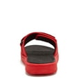AND1 Men's Athletic Elevated Cushion Sport Slide Sandals