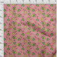 thumbnail image 3 of oneOone Polyester Lycra Medium Pink Fabric Lemon Vegetable Sewing Craft Projects Fabric Prints By Yard 56 Inch Wide, 3 of 4
