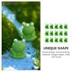thumbnail image 5 of 45 figuras de ranas en miniatura para decoración de paisajes, estatuas de juguete de conejo para exteriores, 5 of 6