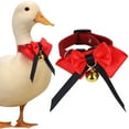 thumbnail image 1 of Pet Collar Decorative Adjustable Bell Decor Pet Bow Tie for Chicken Duck Goose, 1 of 8