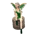 thumbnail image 2 of Colección de figuras de hadas en miniatura: estatuas para alféizares, entradas y balcones. Verde, 2 of 8