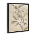 thumbnail image 3 of Stupell Industries Transitional Neutral White Daffodils Black Floating Frame Canvas Art, 17 x 21, by Grace Popp, 3 of 8