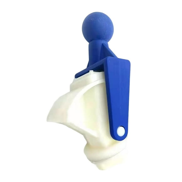 DOLITY Barrière à Miel Durable, Robinets à Miel Extracteur de Miel, Type Poussoir pour Abeille Bleu Miel