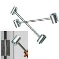 qiya Door Hinge Adjustment Wrench Bender Hinges Gap Repair for 825mm flag hingles