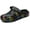 Black, variant on Men’s Color Splash EVA Clogs – Lightweight Breathable Slip On Garden Shoes with Adjustable Strap, Waterproof Anti-Slip Summer Sandals for Beach, Yard, and Everyday Wear