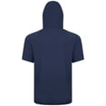 thumbnail image 3 of Men's Levelwear Navy Minnesota Twins City Connect Phase No Hitter Short Sleeve Pullover Hoodie, 3 of 3