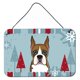 thumbnail image 1 of "Treasures Winter Holiday Boxer Impresiones para colgar en la pared o en la puerta BB1719DS812, 8HX12W" Caroline's Treasures BB1719DS812, 1 of 1