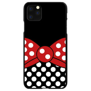  redecarie for iPhone 13 Case,Minnie Mickey Mouse 3D Cute  Cartoon Soft Silicone PU Leather Wallet Card Holder Lanyard Women Girls  Kids Case Cover for iPhone 13 6.1 inch,Black : Cell Phones