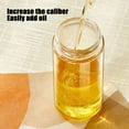 thumbnail image 4 of Qholemyo Large Capacity Glass Oil Dispenser Leakproof No Hanging Oil Automatic Opening And Closing Kitchen Household Spice Bottle Olive Oil Bottle, 4 of 6