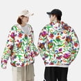 thumbnail image 3 of Rocae Paisley Print Breathable Sun Protection Hoodie Quick-Dry Lightweight Long Sleeve Hoodie Unisex Running Sports Shirt, 3 of 9