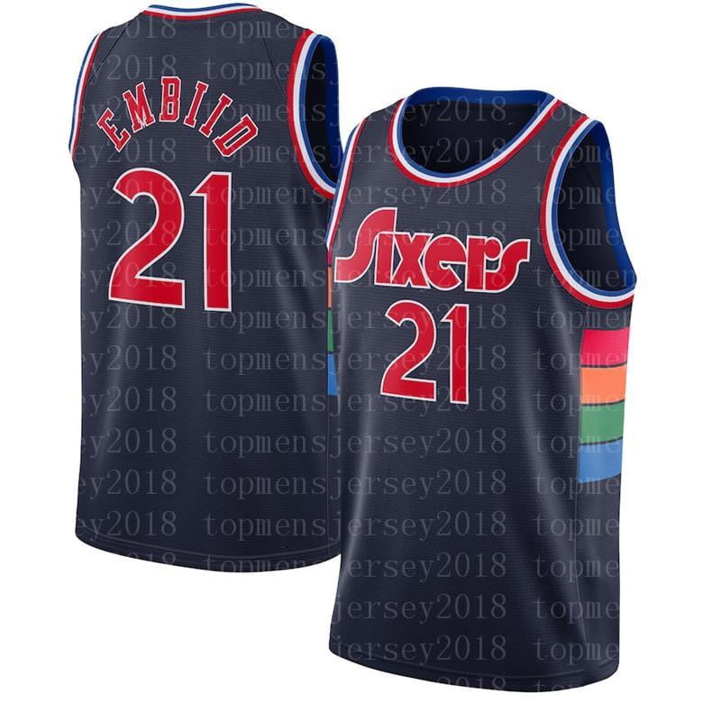 NBA_ 1 Jame man Harden Jersey joel 21 embiid Allen 3 Iverson