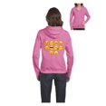 thumbnail image 1 of Womens Emoji Entourage Full-Zip Hooded Sweatshirt, 1 of 5
