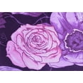 thumbnail image 1 of Ahgly Company Indoor Rectangle Patterned Violet Purple Area Rugs, 8' x 10', 1 of 6