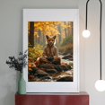 thumbnail image 2 of Diamond Art Kit for Adults, Fox Meditation Autumn Stream Scene Diamond Painting for Adults Beginners, 5D DIY Diamond Art Painting Kits, Colorful Diamond Painting Craft for Home Decor 12x16, 2 of 7