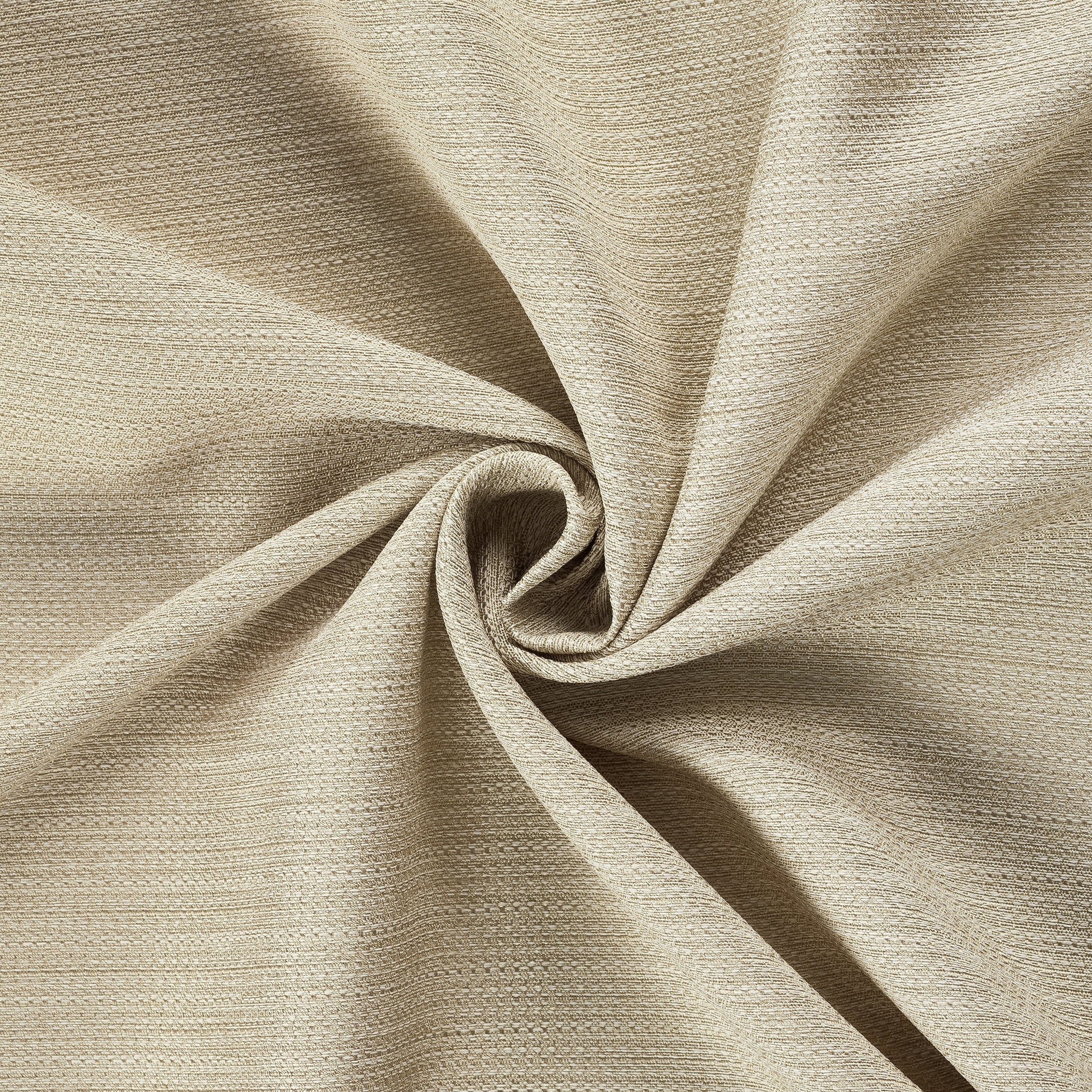 No. 918 Landon Textured Semi-Sheer Grommet Curtain Panel, 40"W X 84"L, Taupe