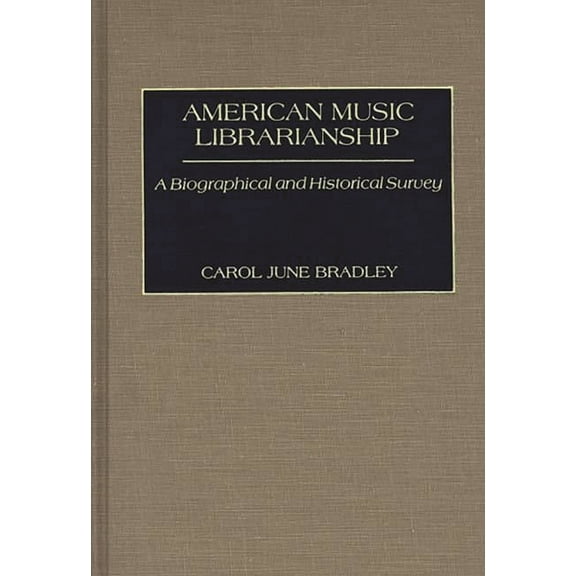American Music Librarianship