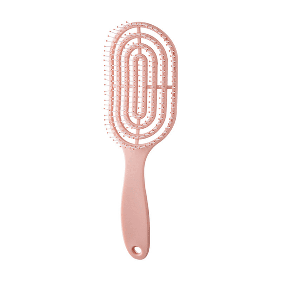 Detangler Brush – Flexible Curly Hair Brush for Women, Men & Kids | Detangling Hairbrush with Bendable Frame and Ultra-Smooth Bristles for Wet or Dry Strands - Soft Violet