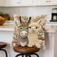 thumbnail image 5 of CaiYueKe Decorative Throw Pillow Cover Cute Embroidery 3D Effect Sofa Bedroom Living Room Home Decor Accent Pillowcase Soft Short Lint Cozy Pillow Cushion Cover Decorative Pillow, 5 of 7