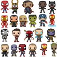 thumbnail image 2 of Figuras de acción de los vengadores, Iron Man & QUAKE, Loki, Pantera Negra, Thanos, Grootted, vinilo, juguetes para niños, regalo de Navidad Fivean  unisex, 2 of 2