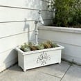 thumbnail image 7 of Tarmeek Beige Square Plant Container - Wrought Iron Material Planter for Indoor Outdoor Garden, Home Office Decorative Plant Pot with Modern Design, 7 of 7