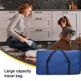 thumbnail image 4 of Laklulu Bolsa de viaje de gran capacidad, bolsa de equipaje sencilla y práctica, bolsa de almacenamiento para colchas para estudiantes, 4 of 5