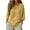 A1 Gold, variant on Womens Gauze Tops 3/4 Sleeve Loose Fit Shirts Stylish Tops Peasant Blouses V Neck Lightweight Tops Solid Color Top Flowy Clothes Plus Size Shirt Boho Top Tunic Loose Clothes Elegent Tops