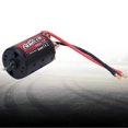 thumbnail image 2 of Moteur brossé 550 noir et rouge en métal et plastique, accessoires pour voiture RC à 5 emplacements, pour voiture sur chenilles RC 1/10 (12T), 2 of 4