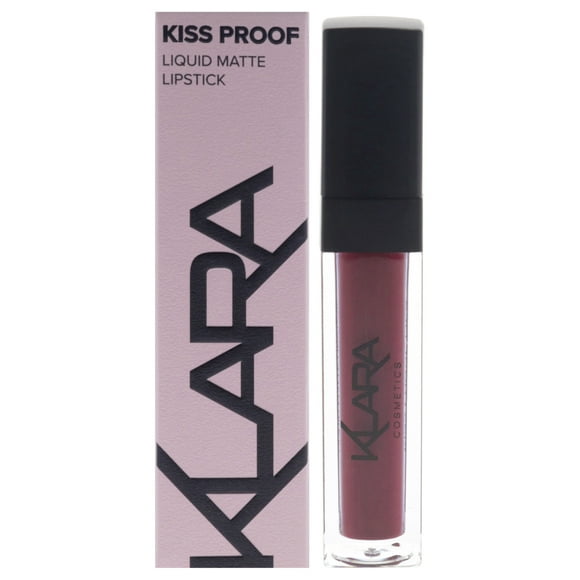 Lápiz labial líquido mate Kiss Proof - 16 Sexy Marsala de Klara para mujer - 0.27 oz
