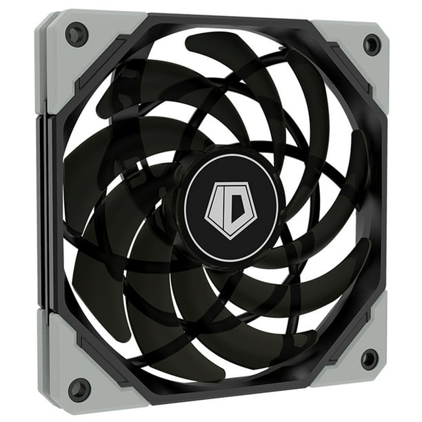 svejsning Forord Minimer RUSR ID-COOLING 120mm Chassis Cooling Fan PWM Silent Computer PC Case  Cooler - Walmart.com