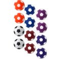 thumbnail image 3 of EeaseCA 12Pcs Football Balls Football Replacements Table Soccer Balls Table Game Balls Table Football Balls, 3 of 7
