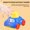 BU, variant on EGNMCR Bath Toys Baby Bath Toy Baby Water And Land-purpose Chain Water Toy Car Stall International Children's Day Gift Light Duty Vehicle Birthday Gifts for Kids