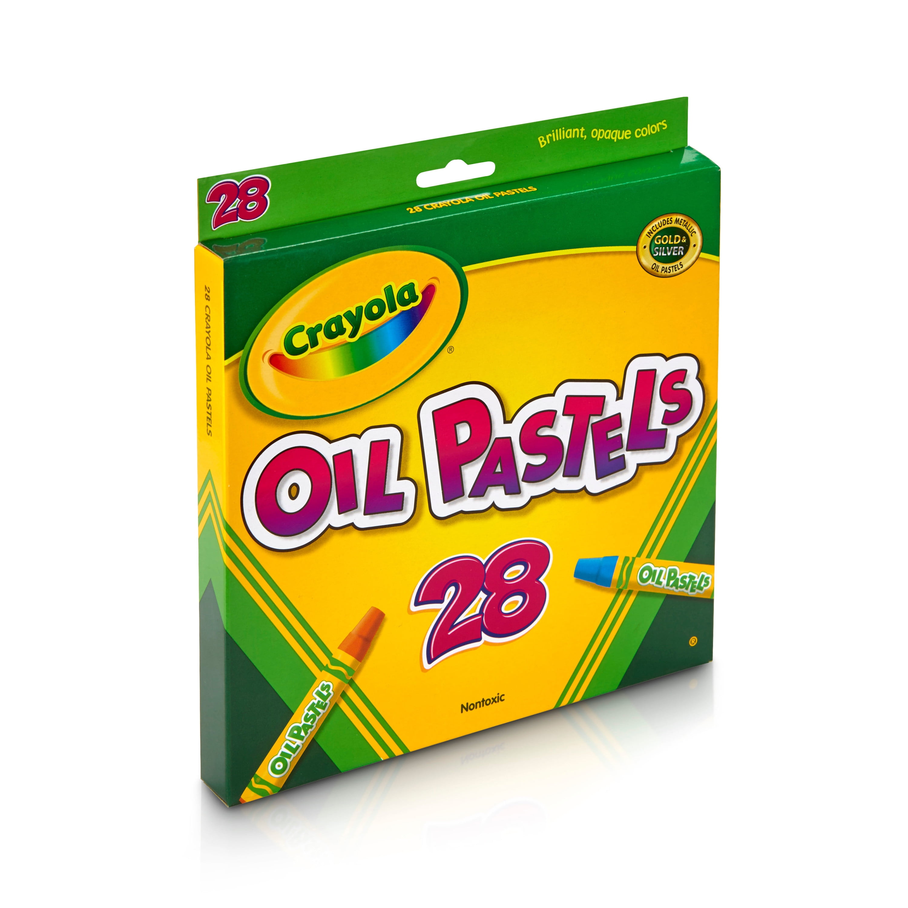 Crayola 4613C Neon Oil Pastels - Pack of 12, 1 - Smith's Food and Drug