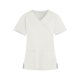 thumbnail image 1 of Ropa de trabajo SCZ Manga corta con cuello en v blanco 3xl, 1 of 4