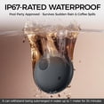 thumbnail image 3 of Air  Tags 2-Pack,  IP67 | 90dB Loud,   Works with  Find My (iOS only),  Tag Locator for ,Luggage,Backpack etc, 3 of 6