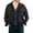 Black, variant on Deal of the Week Ofreoo Men's Lightweight Jackets Full Leisure Solid Color Casual Windbreaker Coat with Zip Pockets