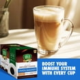 thumbnail image 2 of SOLLO Chaga Mushroom Infused Coffee Pods, Boost Focus & Immunity, Memory & Clarity, Medium Roast, Compatible With 2.0 K-Cup Keurig Brewers, Organic by USDA, No After Taste, 24 Ct, 2 of 9