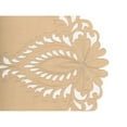 thumbnail image 4 of Wilshire Embroidered Cutwork Table Runner, 16 by 36-Inch, Beige 16''x54'', 4 of 5