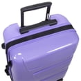 thumbnail image 4 of Dejuno Lumos Hardside 3-Piece Expandable Spinner Luggage Set - Lavender, 4 of 6