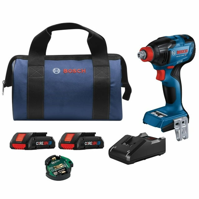 Controlador/llave de impacto Bosch GDX18V-1860CB25 18V con baterías