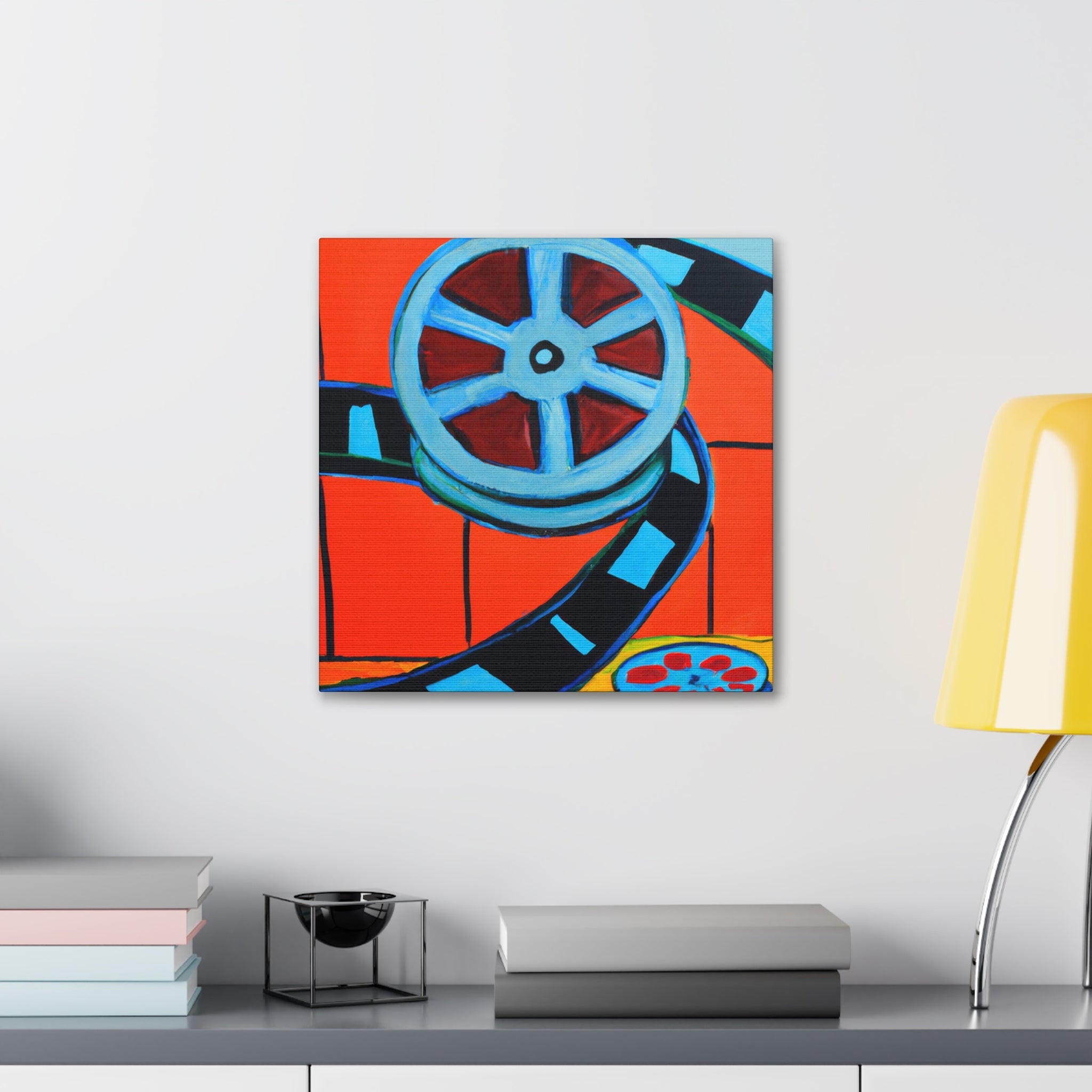 Movie Reel Reflection - Canvas