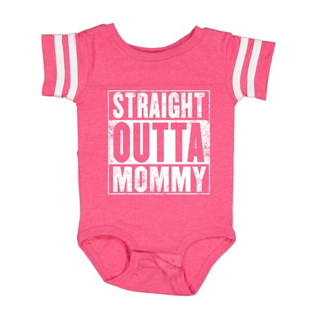 

Inktastic Straight Outta Mommy Funny Gift Baby Boy or Baby Girl Bodysuit