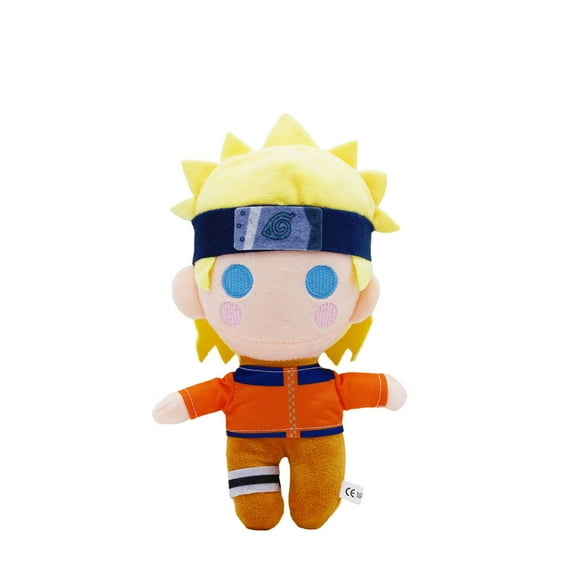 Naruto Small 7 Inch Plush, Multicolor, Anime, Kids Toys for Ages 3 Up