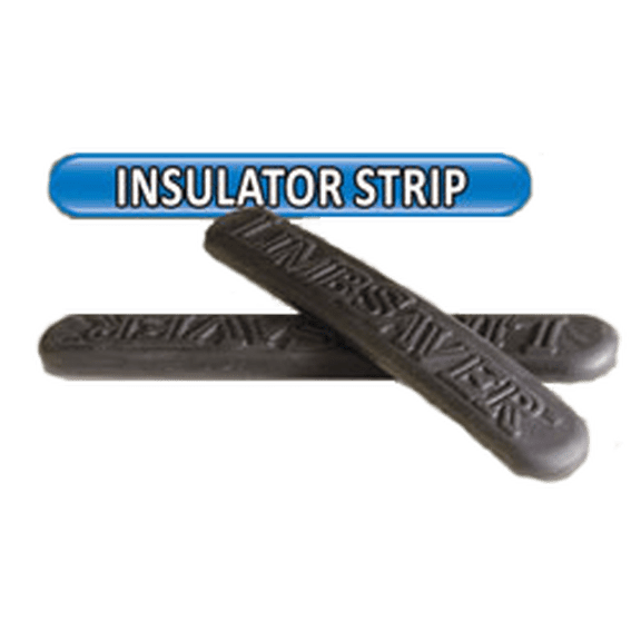 LimbSaver Insulator Strip for Bow Risers, Black, 2 Pack
