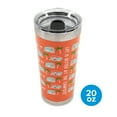 thumbnail image 2 of Camco Life is Better at The Campsite Camper/RV Printed Tumbler | Stainless Steel, a Palm Tree and RV Pattern | Pink, 20oz (53322), 2 of 10