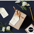 thumbnail image 4 of Inkdotpot Pack Of 100 ThankYou For Celebrating With Me Birthday Favor Paper Tags Craft Real Gold Foil Hang Tags, 4 of 6