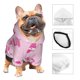 thumbnail image 3 of Fotbe Pink Scarf Snowman Sudadera con Estampado para Perros Pequeños – Suéter con Capucha para Mascotas, Tela Suave de Forro Polar con Bolsillo-Large, 3 of 7